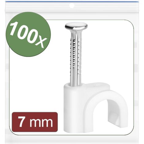 Quadrios 24CA420 Cavalier 24CA420 Plage de Ø du faisceau 4 à 7 mm blanc 100 pc(s) Y857033
