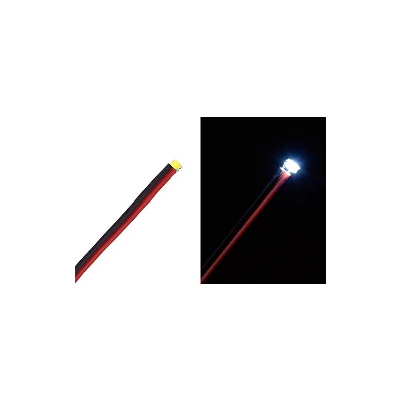 Quadros 0805 lot de 30 diodes lumineuses avec fil de fil de fer rouge/vert/jaune/bleu/blanc/ambre Quadrios gmbh