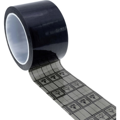 Quadrios ESD-Klebeband 1 St. Schwarz, Transparent (L x B) 33 m x 12 mm