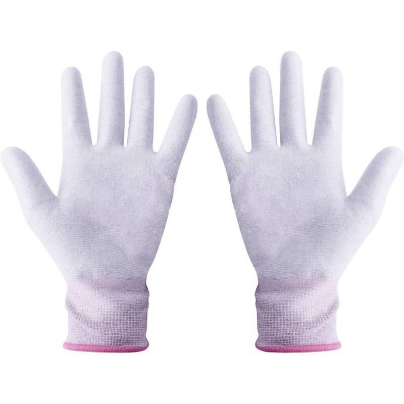 Gant antistatique (esd) Taille du vêtement: xs Polyamide, Polyuréthane - Quadrios