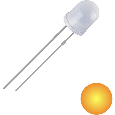 QUADRIOS LED, 3 mm, gelb, 2,54 mm