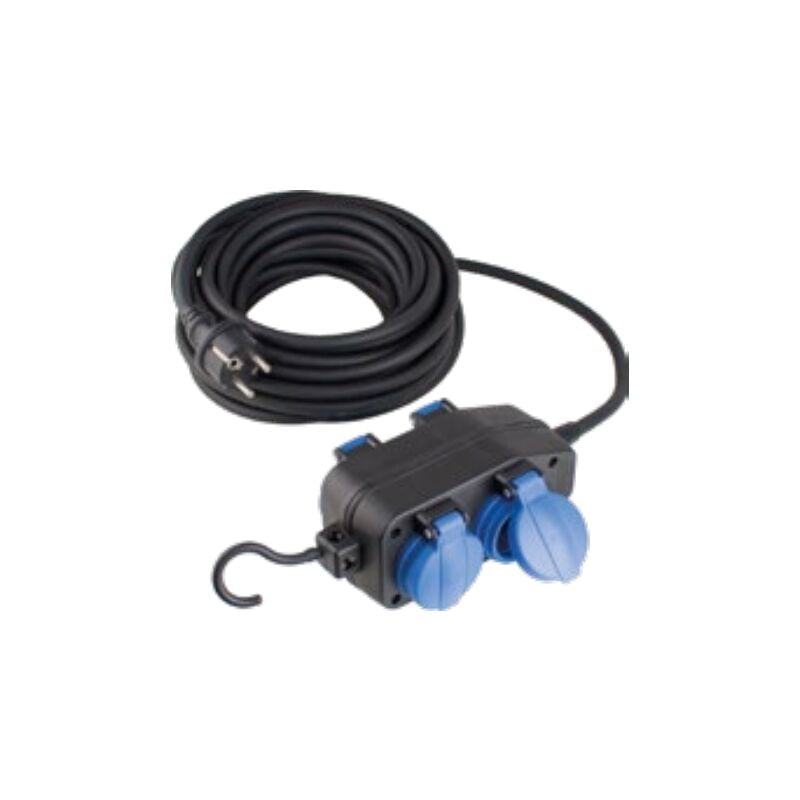 Joorrt - Quadriplette schwabe 10 m H07RN-F 3G1.5 - 4 prises - 860605