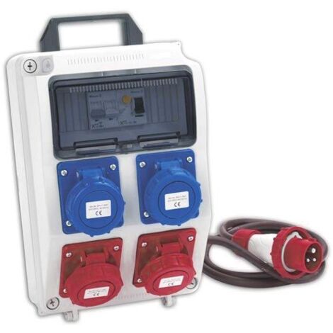 Quadro 2X2Pt 2X3Pt Cee 16A Ip55 M 4 Rosi