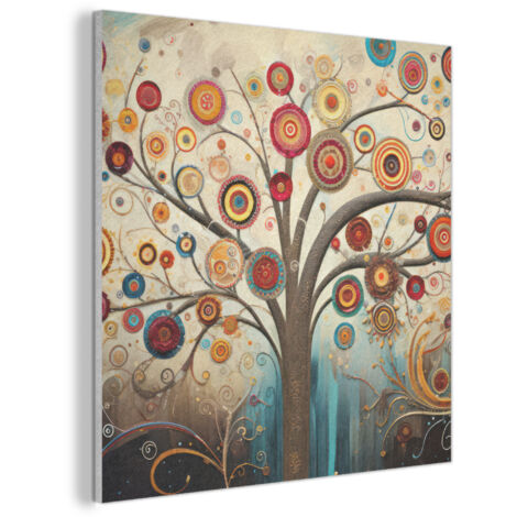 QUADRO ACUSTICO Albero - Albero della vita - Colore 90x90 cm