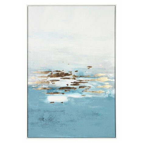 Quadro con Cornice 82,6x4,3x122,6 cm Abstract in Tela