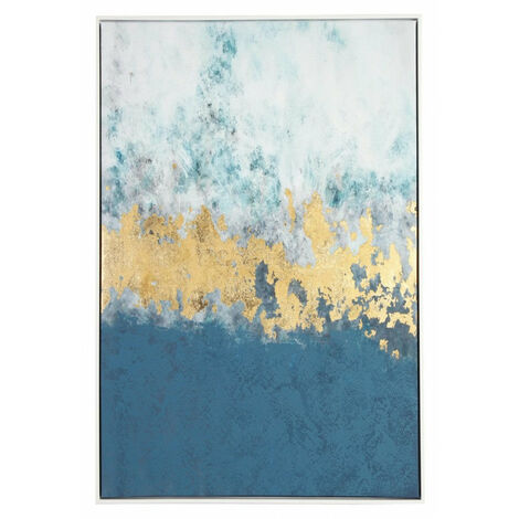 Quadro con Cornice 82,6x4,3x122,6 cm Abstract in Tela