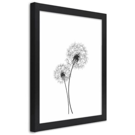 Quadro con cornice, Disegnati due gommoni - 60x90