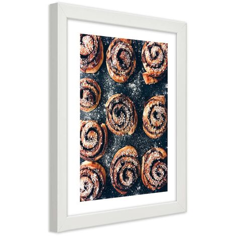 Quadro con cornice, Dolci caldi - 20x30