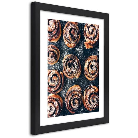 Quadro con cornice, Dolci caldi - 40x60