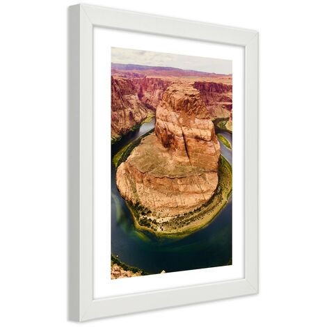 Quadro con cornice, Le rocce del Grand Canyon - 40x60