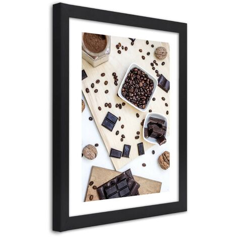 Quadro con cornice, Pasticcio di caffà¨ - 30x45