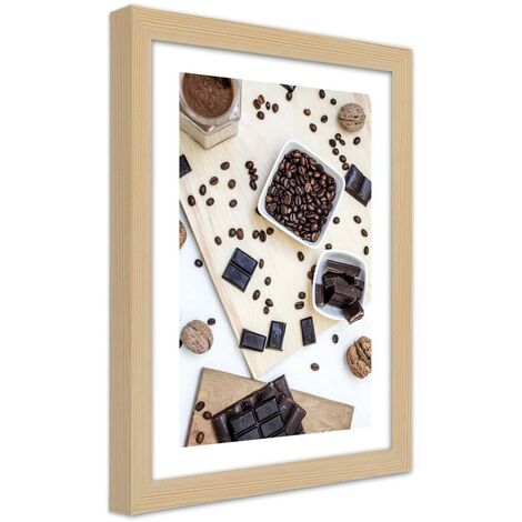 Quadro con cornice, Pasticcio di caffà¨ - 40x60