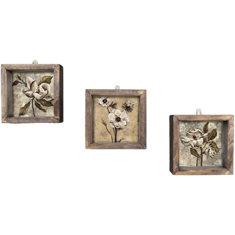 Quadro Da Parete In Mdf Con Cornice Painting Multicolore