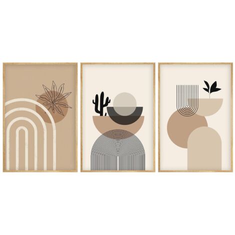 Quadro da parete in MDF con cornice Painting Multicolore