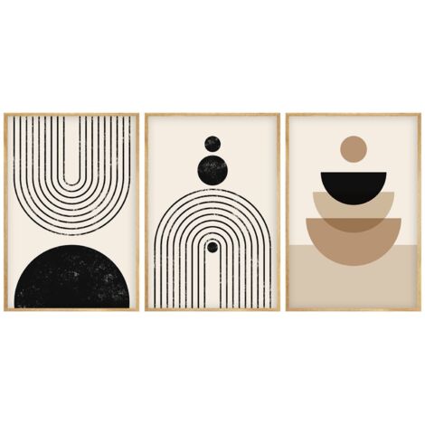 Quadro da parete in MDF con cornice Painting Multicolore