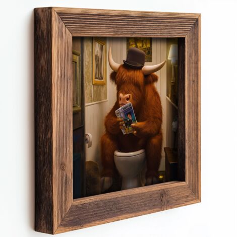 Quadro da parete in MDF con cornice Painting Multicolore