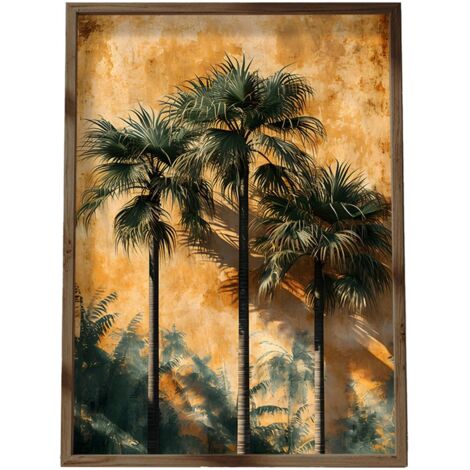 Quadro da parete in MDF con cornice Painting Multicolore