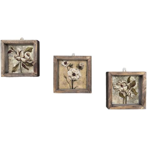Quadro da parete in MDF con cornice Painting Multicolore