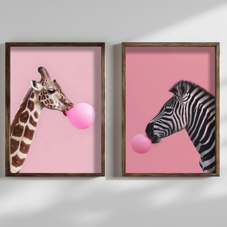 Quadro da parete in MDF con cornice Painting Multicolore
