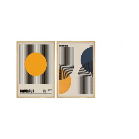 Quadro da parete in MDF con cornice Painting Multicolore