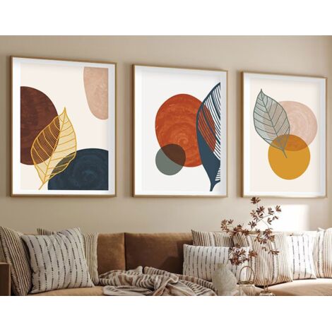 Quadro da parete in MDF con cornice Painting Multicolore