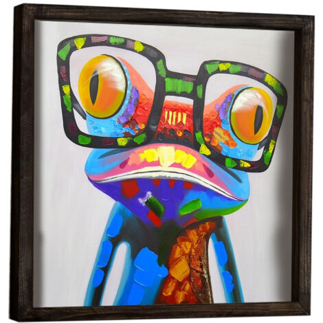 Quadro da parete in MDF con cornice Painting Multicolore