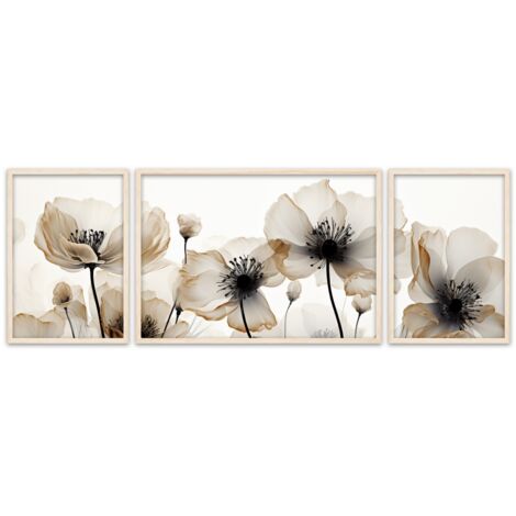 Quadro da parete in MDF con cornice Painting Multicolore
