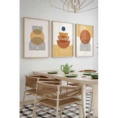 Quadro da parete in MDF con cornice Painting Multicolore
