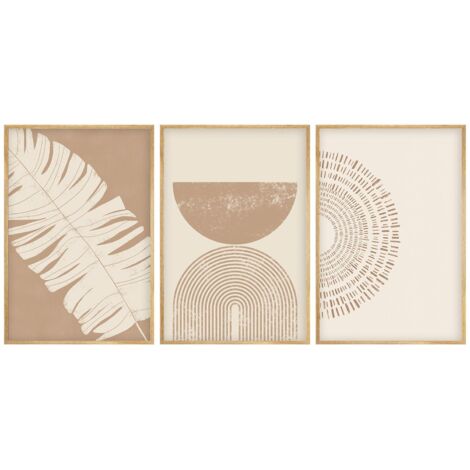 Quadro da parete in MDF con cornice Painting Multicolore