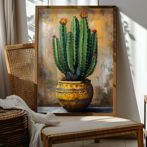 Quadro da parete in MDF con cornice Painting Multicolore
