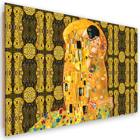 Quadro deco panel, Adempimento di una donna astrazione - 120x80