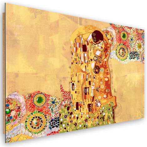 Quadro deco panel, Adempimento di una donna astrazione - 60x40