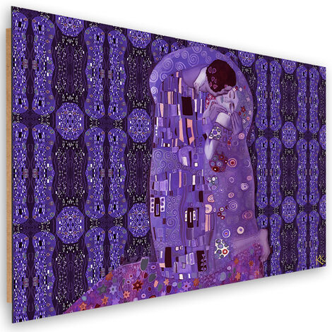 Quadro deco panel, Adempimento di una donna astrazione - 90x60