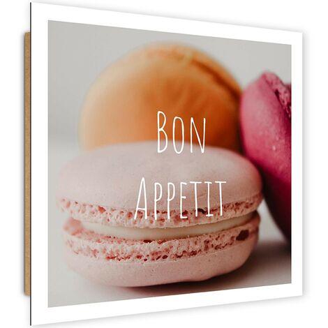 Quadro deco panel, Amaretto - Bon Apetit - 30x30