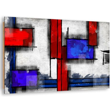 Quadro deco panel, Astrazione geometrica - 60x40