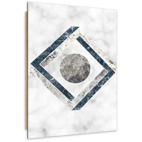 Quadro deco panel, Astrazione geometrica - 80x120