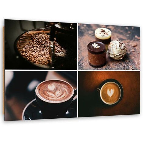 Quadro deco panel, Caffà¨ e dolci - 120x80