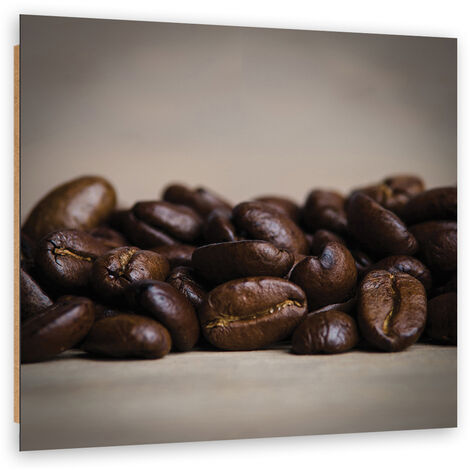 Quadro deco panel, Chicchi di caffà¨ - 60x60