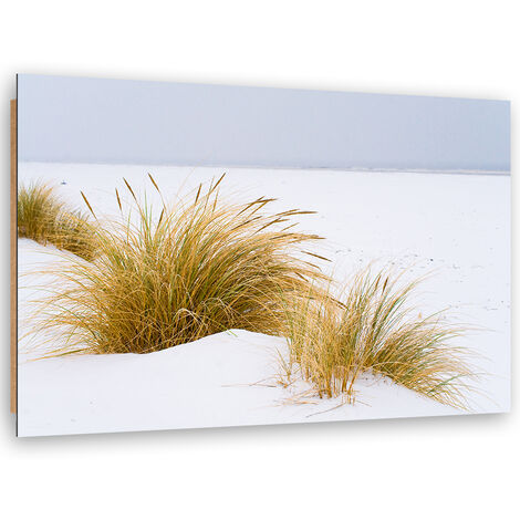 Quadro deco panel, Dune su sabbia dorata - 90x60