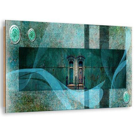 Quadro deco panel, Finestra segreta - 90x60