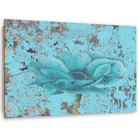 Quadro deco panel, Fiore di mare retrà² - 100x70