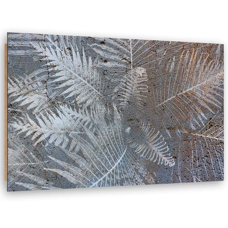 Quadro deco panel, Foglie di felce - 120x80