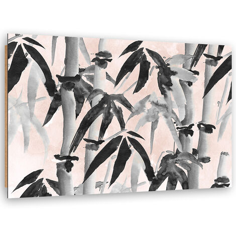 Quadro deco panel, Foresta di bamboo - 60x40