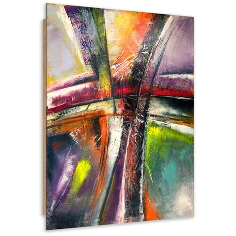 Quadro deco panel, Intersezione - 70x100