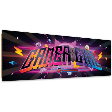 Quadro deco panel, Iscrizione della zona di gioco - 120x40