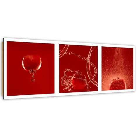 Quadro deco panel, La mania del pomodoro - 150x50