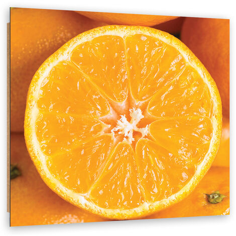 Quadro deco panel, Macro arancione - 50x50