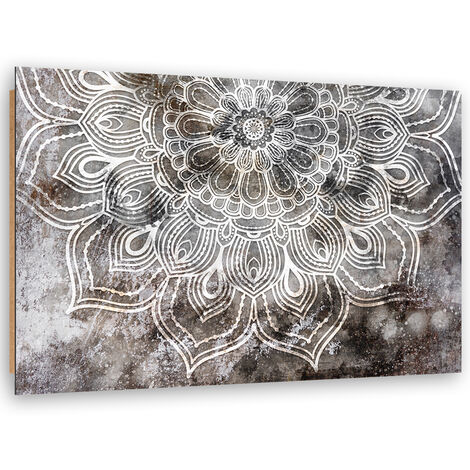 Quadro deco panel, Mandala astratta - 120x80