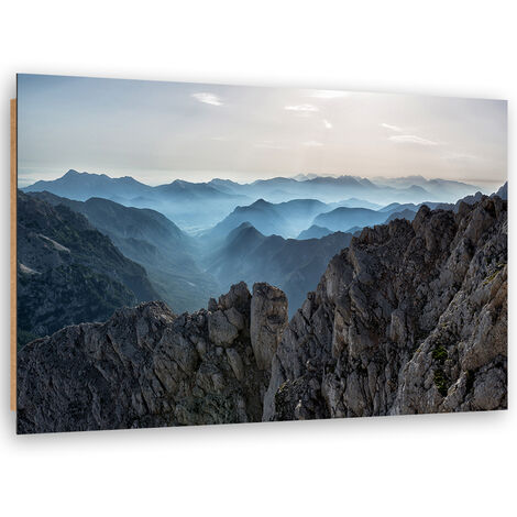 Quadro deco panel, Montagne del paesaggio - 100x70