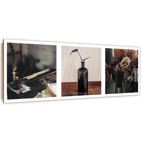 Quadro deco panel, Natura morta - set - 90x30